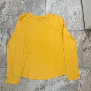 NWT Size Medium Wonder NationYellow  Long Sleeve Shirt